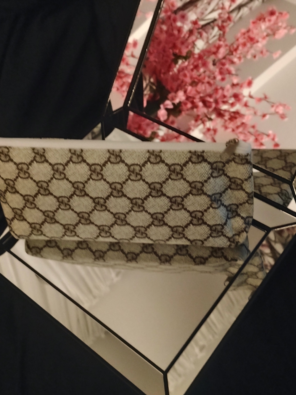Luxury Beige Monogram HandBag - Designer Inspired🆕✨🍓🩷 Berry Cute Clutch✨